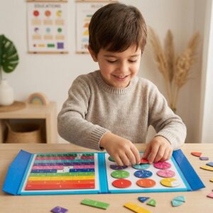 Interaktywna Książeczka SmartKid - 104 magnetyczne elementy! + Mazak Gratis